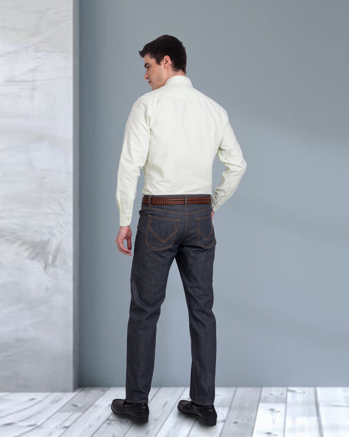 Dark Grey Stretchable Jeans