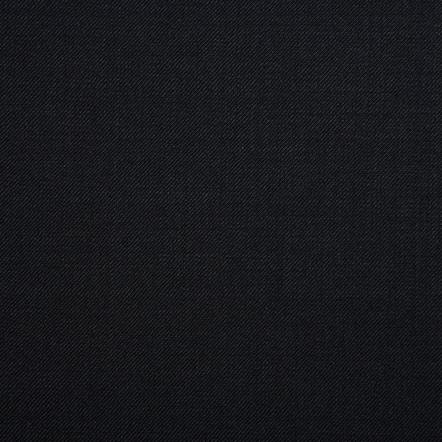 Pleated Black Washable Wool Pant