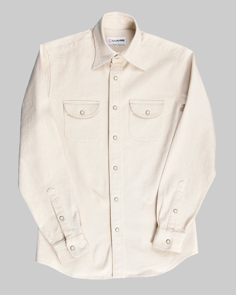Ecru Twill Shirt