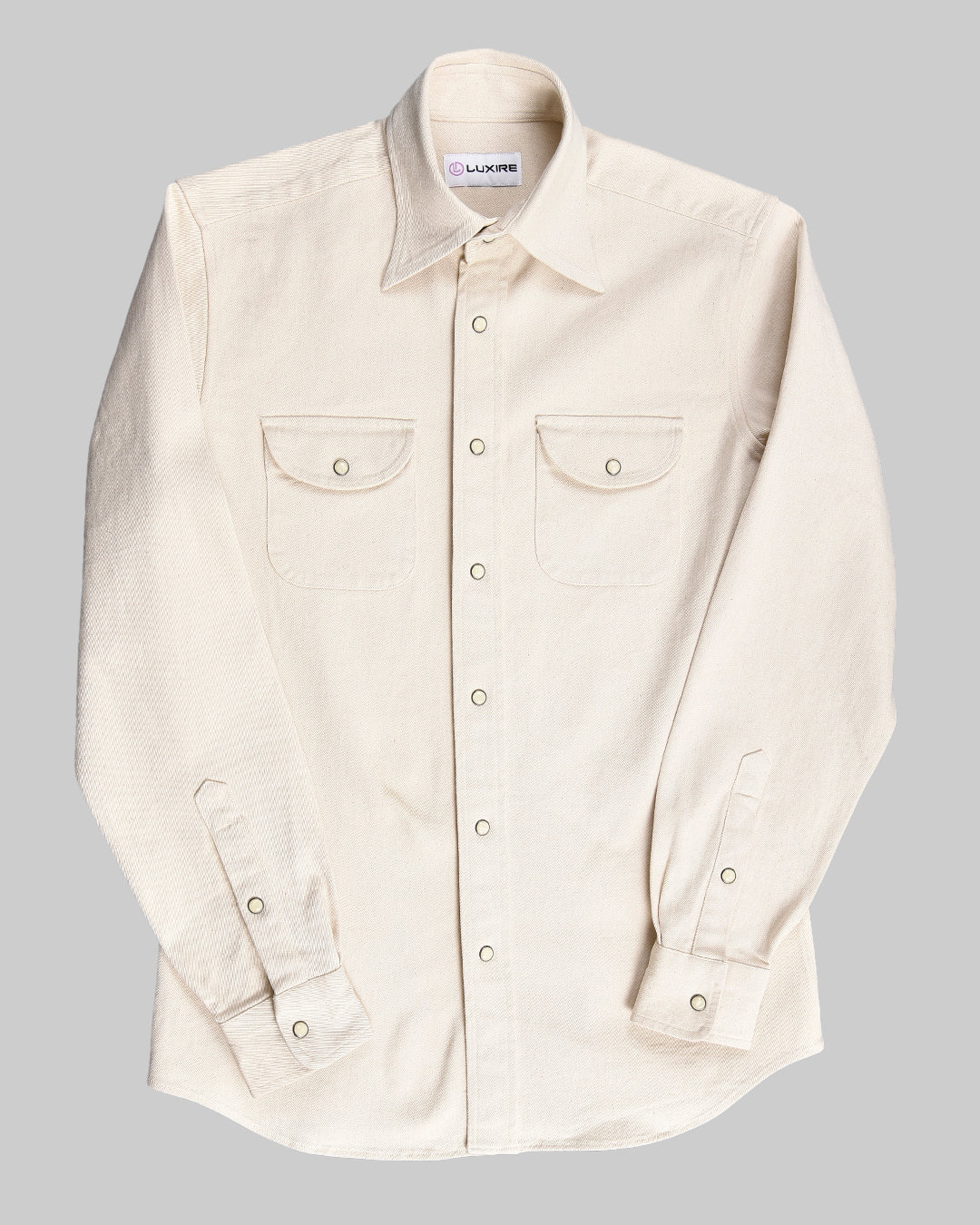 Ecru Twill Shirt