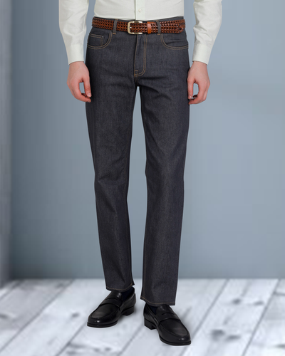 Dark Grey Stretchable Jeans