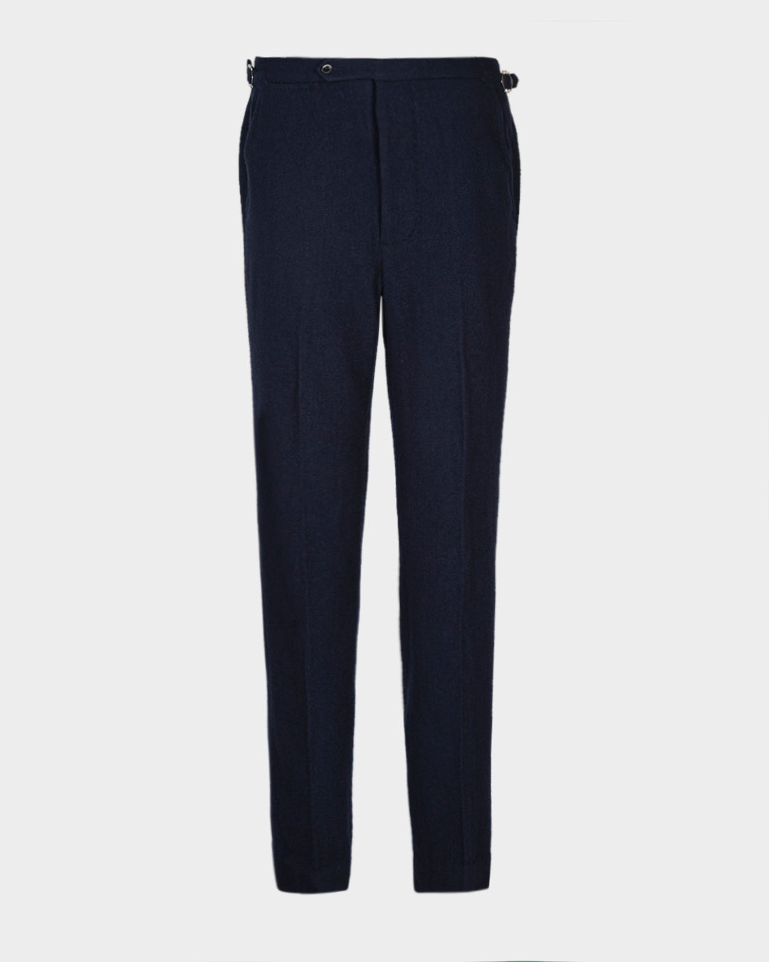 Navy Wool Flannel Pant