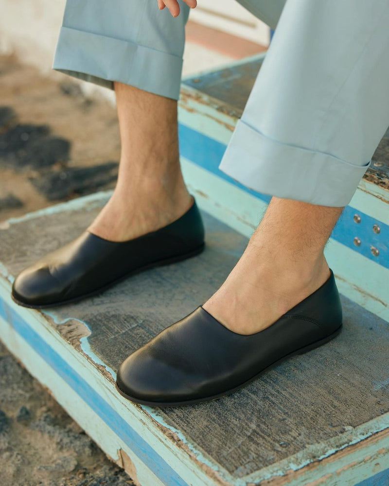 Pleated Powder Blue Twill Pant