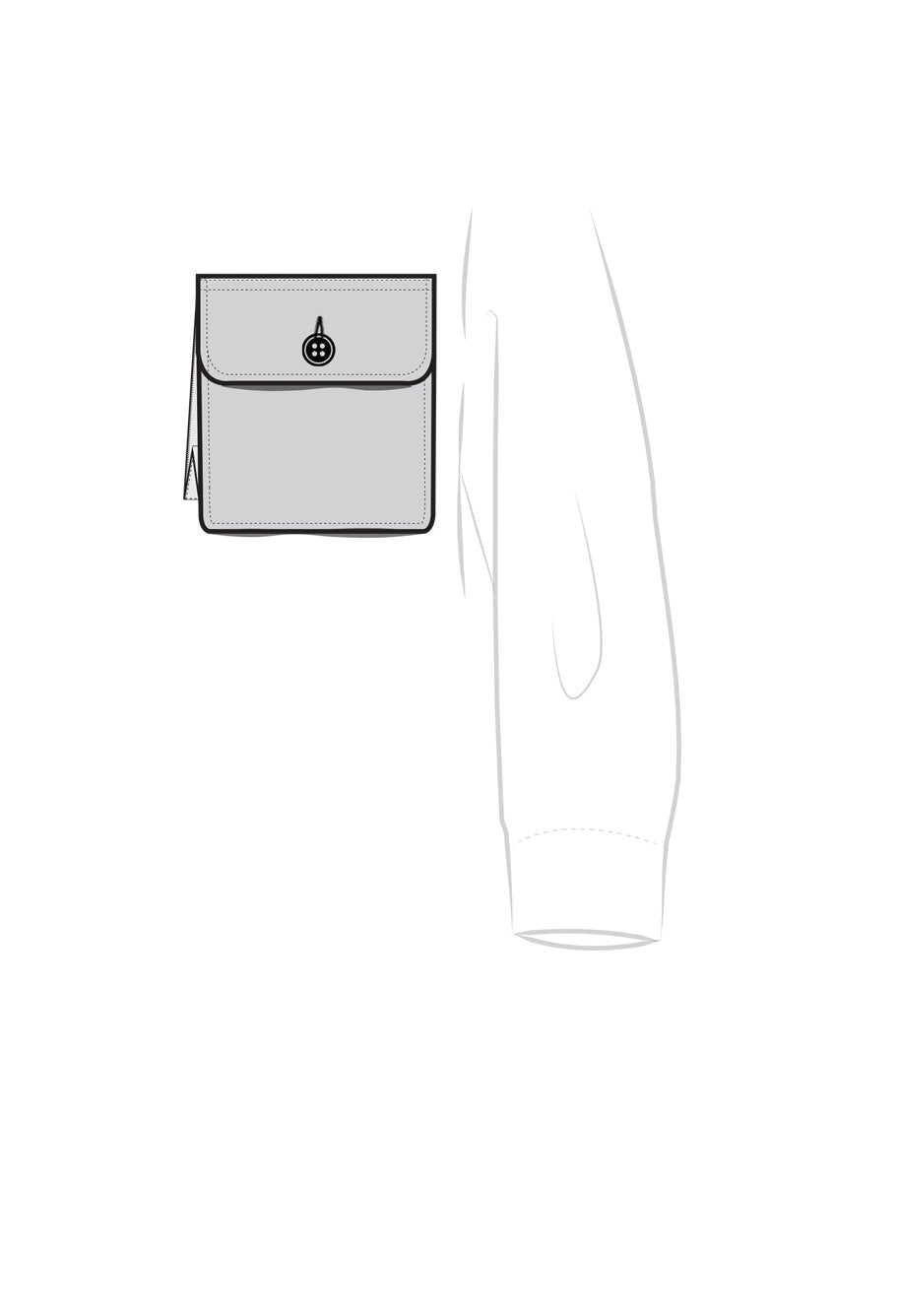 Hidden Internal Product: Chest Pocket Standard Styles (120687067144)