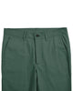 Front view of custom Genoa Chino pants for men by Luxire in fern green