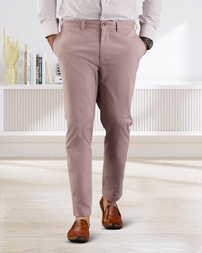 Genoa Chino Pant Pale Purple