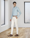 Genoa Ivory Cream Chino