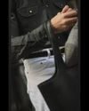 White Heavy Twill Jeans