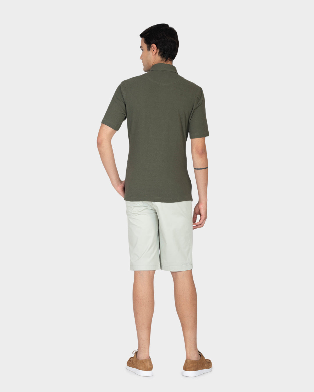 Genoa Pale Green Shorts