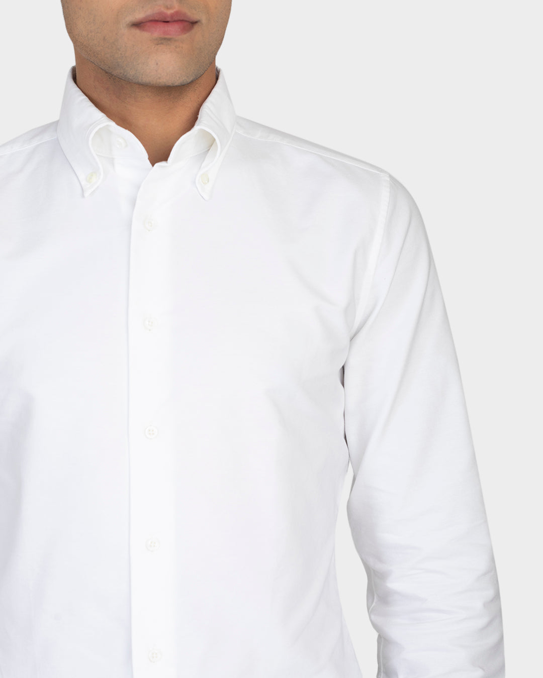Warzone White Oxford Shirt