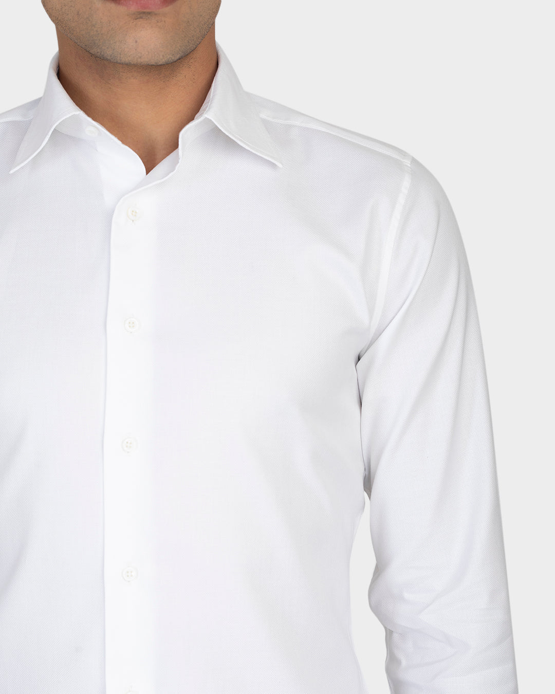 Brembana 2-Ply Giza White Royal Oxford Shirt