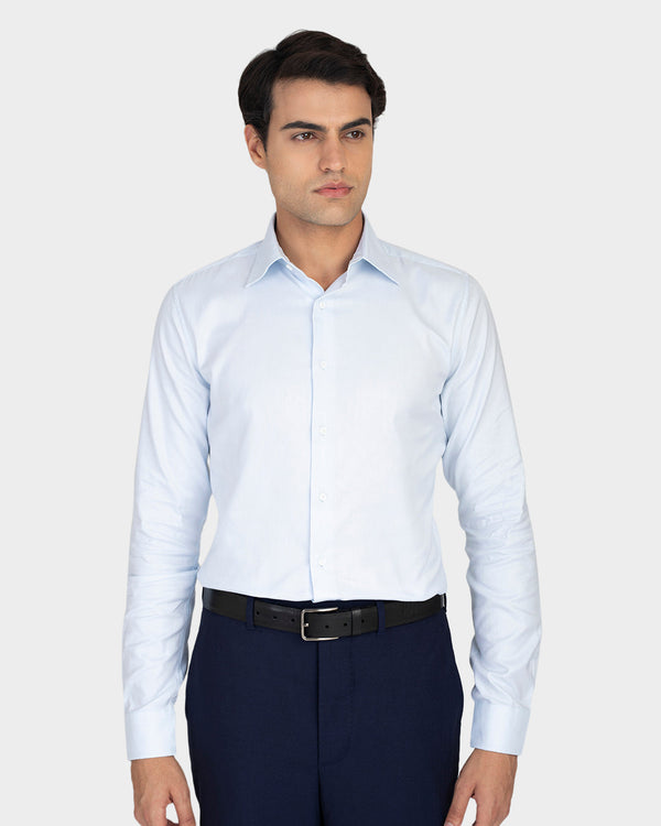 Brembana Business Blue Royal Oxford : 2-Ply Giza Shirt