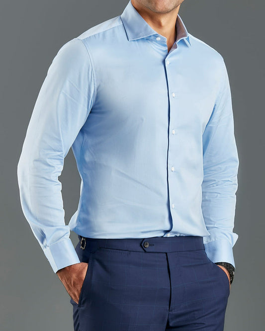 Blue Twill Shirt